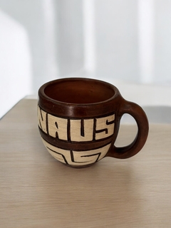 Caneca boto rosa de cerâmica - comprar online