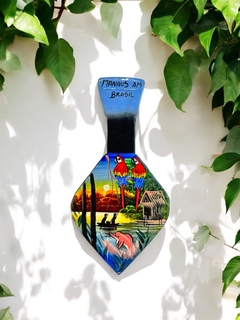 Remo decorativo paisagens P - Amazônia & Sintonia
