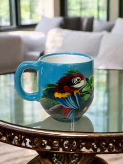 Caneca Paisagem Azul claro