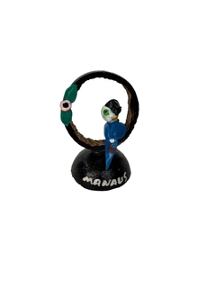 Imagem do Arara azul decoração de mesa pequeno