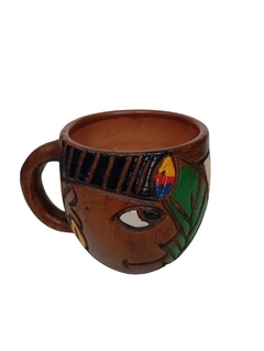 Caneca índio de cerâmica - loja online