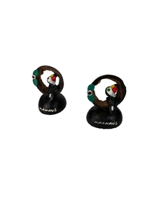 Tucano decoração de mesa pequeno - Amazônia & Sintonia