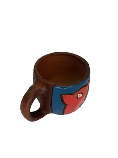 Caneca boto rosa de cerâmica - Amazônia & Sintonia