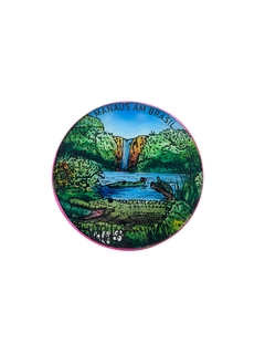 Porta copo de Madeira e Vidro - loja online