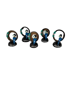 Arara azul decoração de mesa pequeno na internet