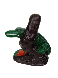 Presépio Jacaré de cerâmica - comprar online