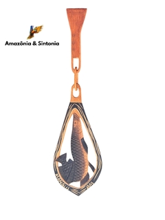 Remo Decorativo Pirarucu - Amazônia & Sintonia