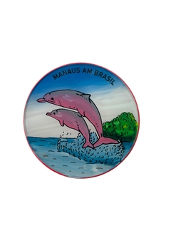 Porta Copo de madeira de vidro - comprar online