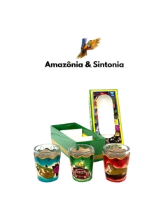 KIT 3 copinhos de shot/dose