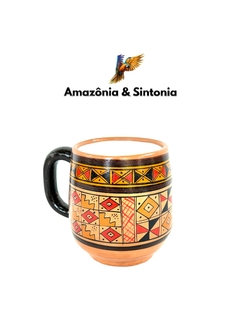 Caneca Ceramica Linhas Tribais na internet