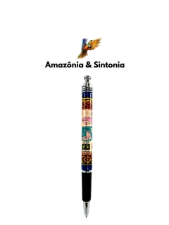 Caneta De Couro - Amazônia & Sintonia
