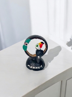 Tucano decoração de mesa pequeno