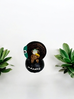 Macaquinho com bananinha decoração de mesa - comprar online