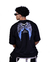 Camiseta Oversized Palm Angels Preta / Asas de Anjo - comprar online