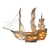 Luminária Navio Fantasma 3D - comprar online