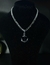 Conjunto Cadena Silver Ancla Calavera