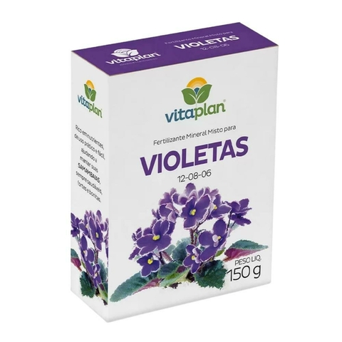 Fertilizante Mineral Misto Para Violetas 09-06-09 Vitaplan