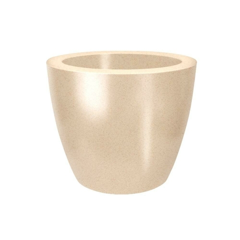 Vaso de Polietileno Classic Redondo N°26 Nutriplan Areia