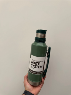 Termo Mate system 1l Verde Calidad Premium Logo (S) - comprar online