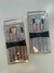 Set de brochas con glitter x5