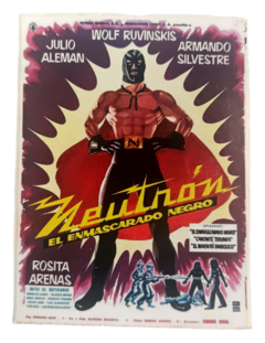 Sticker Neutrón El Enmascarado Negro