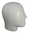 Dummy Fibra de Vidrio Adulto (Blanco)