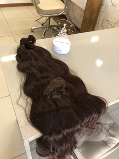 Tela única ondulado castanho chocolate 80cm na internet