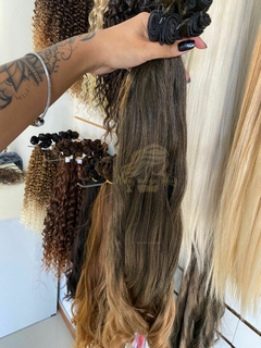 ILUMINADA OMBRER HAIR MEL , ONDULADO 65/70CM - loja online