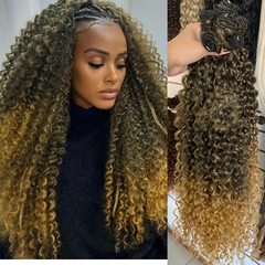 CACHEADO OMBRÉ HAIR DORADO 45 CM