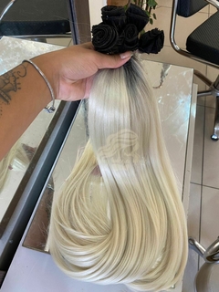 LOIRO CLARÍSSIMO COM RAIZ ESFUMADA , LISO 80cm na internet