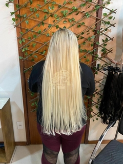 LOIRO CLARÍSSIMO COM RAIZ ESFUMADA , LISO 80cm - comprar online