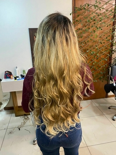LOIRO DOURADO / CHAMPANHE 55 CM ONDULADO COM RAIZ ESFUMADA - comprar online