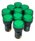 L20-ar2-gp Sinaleiro Led 22mm 220vca Verde Metaltex 10 Peças - comprar online