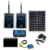 Chave Boia Sem Fio 2 Km +kit Solar + 1 Bateria 12v 7ah