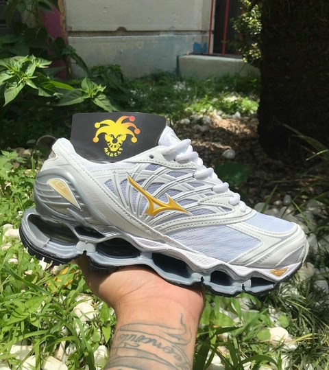 MIZUNO PROPHECY 8 Branco/Dourado
