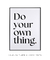 Do your own thing - loja online