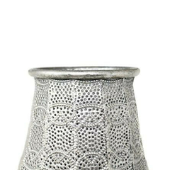 Lampara de mesa marruecos 148 plata - Chula home deco