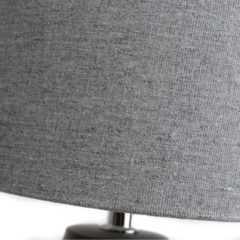 Lámpara de cerámica gris jaspeado - Chula home deco