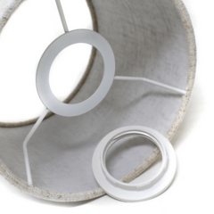 Lámpara de cerámica gris jaspeado - tienda online