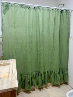 Imagen de Cortina de Baño de tussor Mila