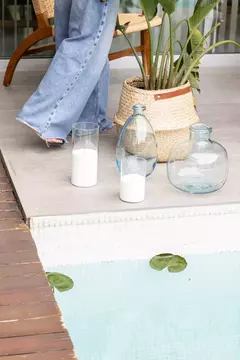 Vela en perlas blanca 250 gr en internet