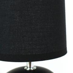 Lámpara de cerámica negra - Chula home deco