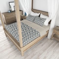 Sábanas 100% algodón 150 hilos estampadas Queen - comprar online