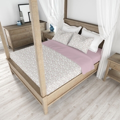 Sábanas 100% algodón 150 hilos estampadas Queen - tienda online