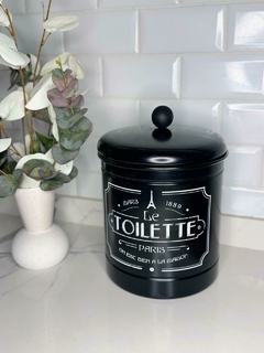 Cesto de Lata para el baño Estilo Vintage Toilette - comprar online