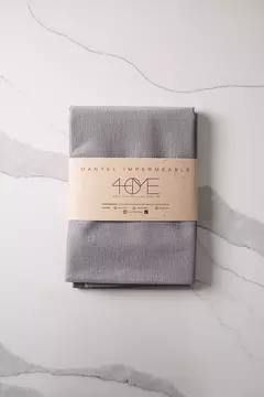 Mantel Rafia Impermeable Gris Claro – 140 x 200 cm - comprar online