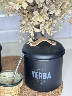 Contenedor de Yerba Negro - comprar online