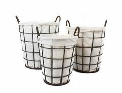 Canasto organizador industrial - comprar online