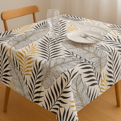 Mantel impermeable de ecocuero Palmera oro - comprar online