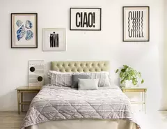 Frazada Flannel con Corderito “Chula “ + 2 fundas de rregalo Queen